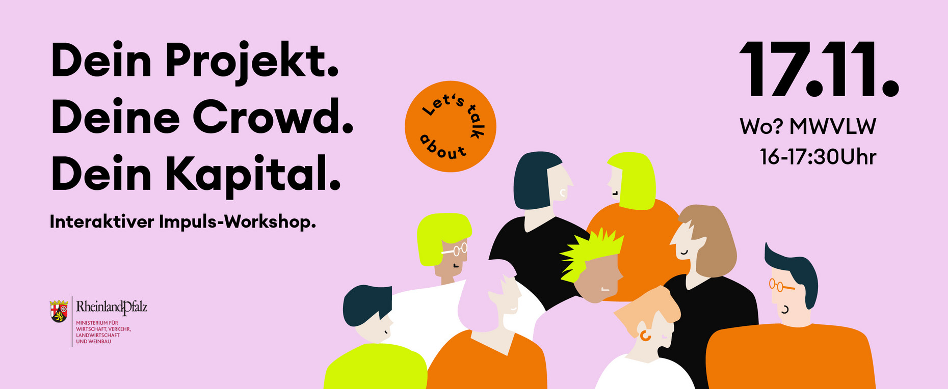 Crowdfunding Workshop des MWVLW 